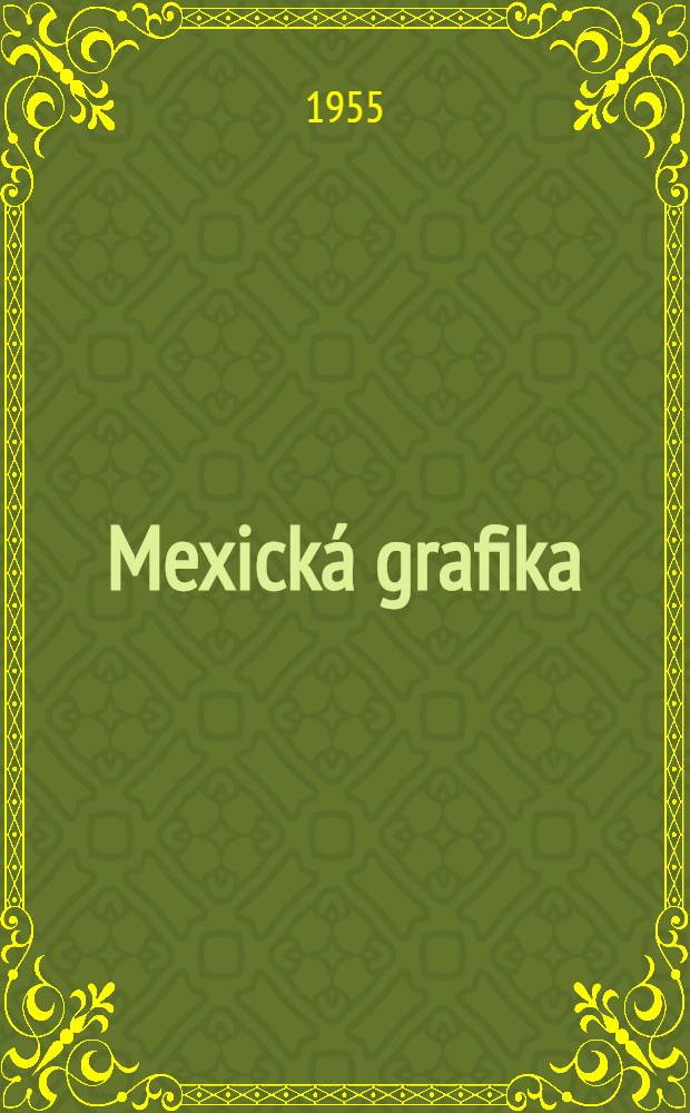 Mexická grafika