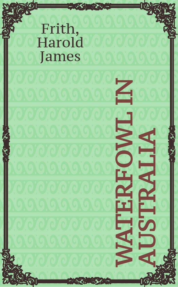 Waterfowl in Australia