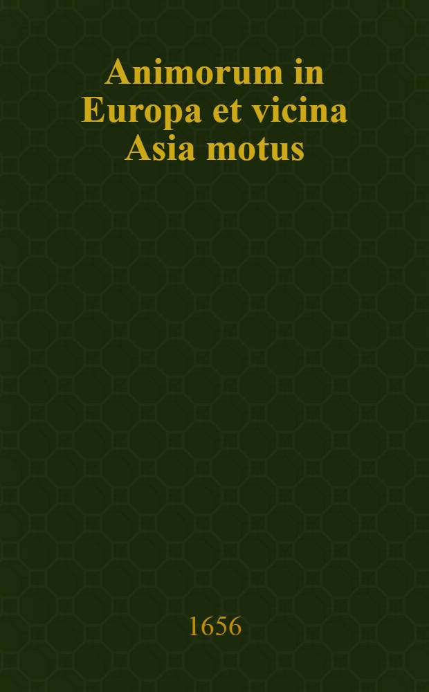 Animorum in Europa et vicina Asia motus : De Suecici belli motu in Polonia