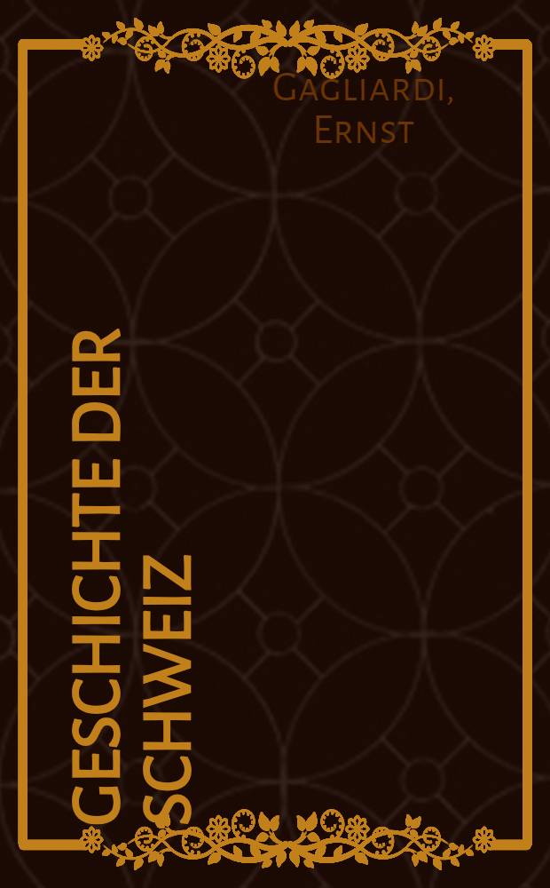 Geschichte der Schweiz