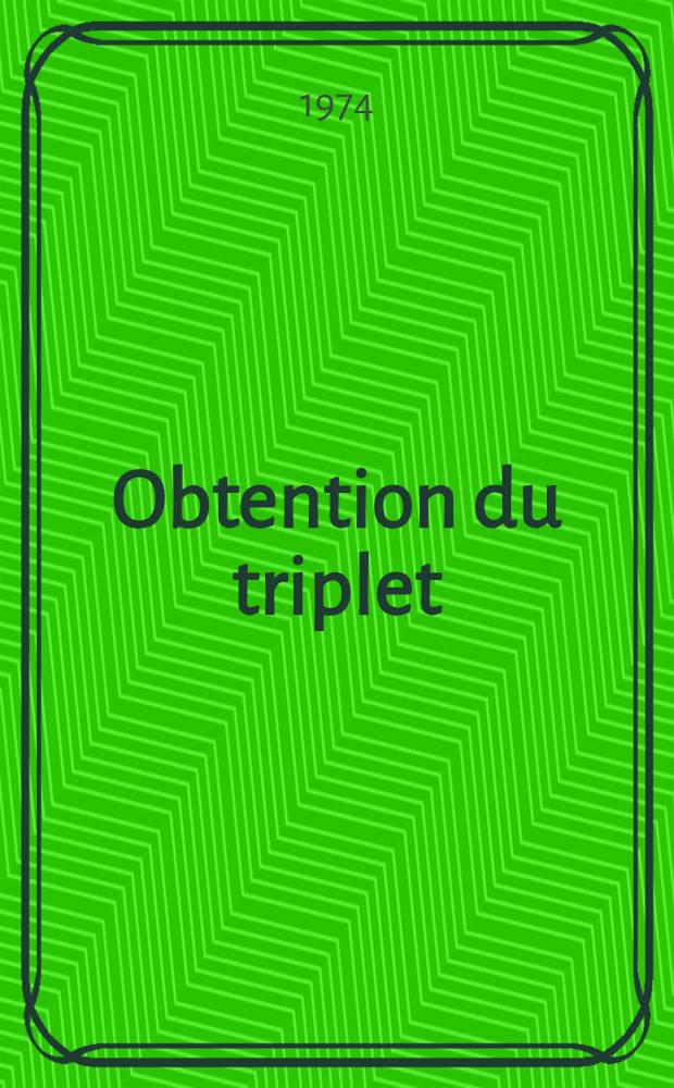 Obtention du triplet (F, G, H) de systèmes monovariables et multivariables linéaires, stationnaires, à constantes localisées à l'aide de réponses impulsionnelles : Thèse prés. à l'Univ. de Paris-Sud. ..