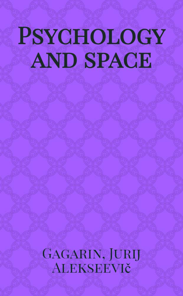 Psychology and space