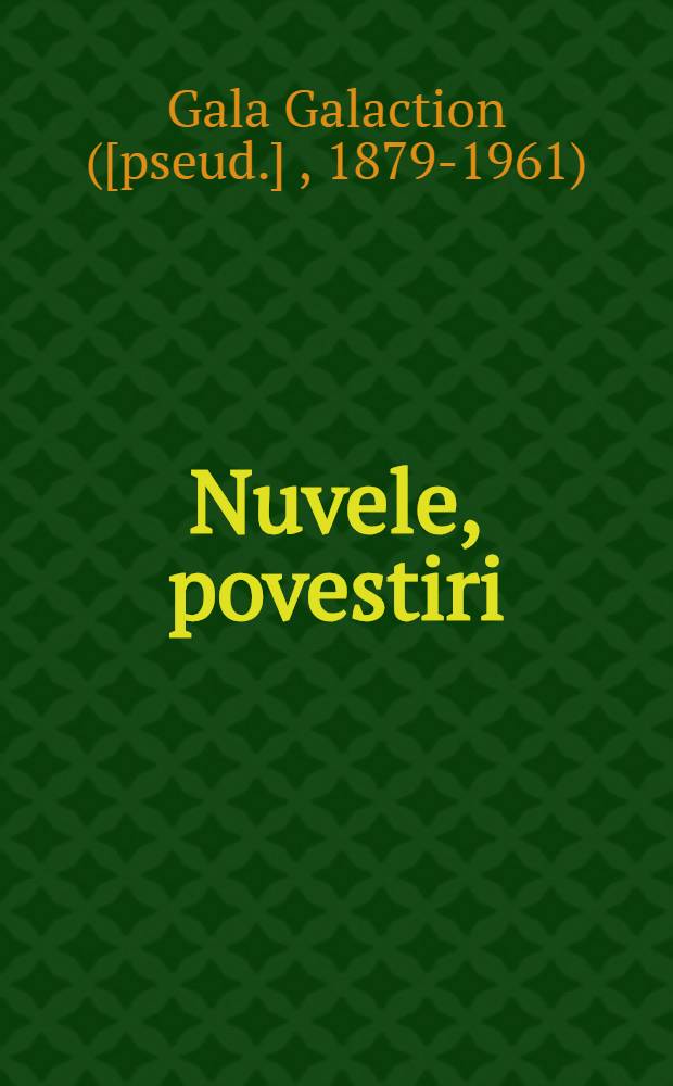 Nuvele, povestiri