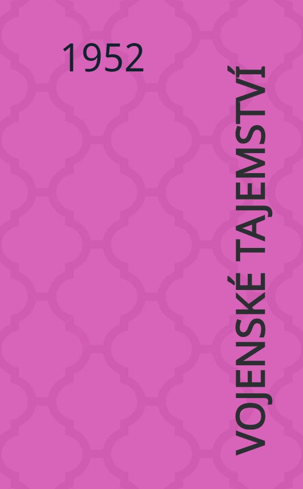 Vojenské tajemství