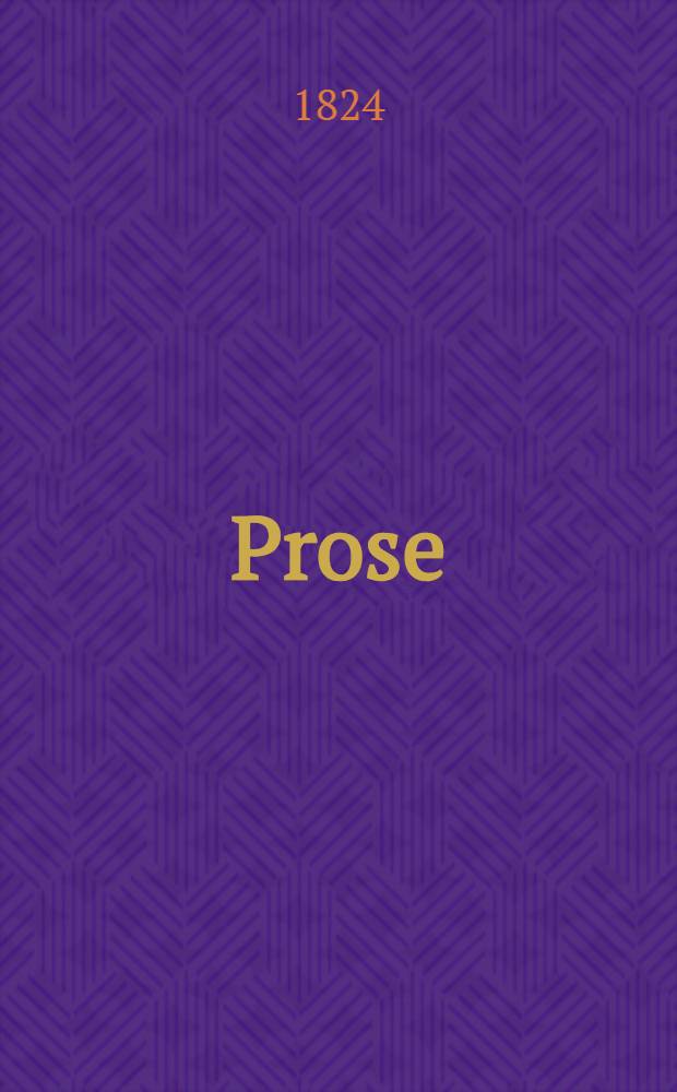 Prose