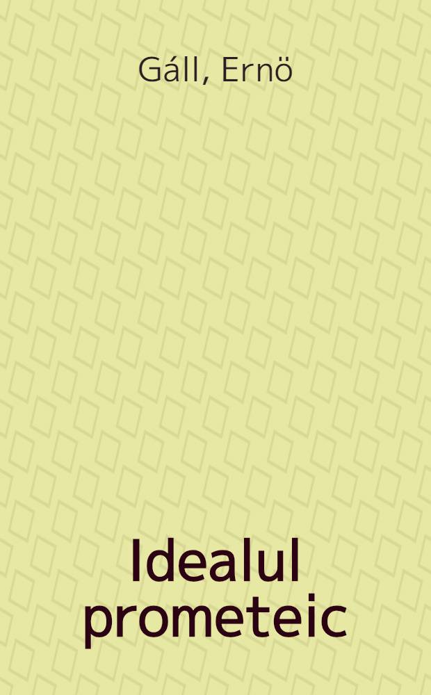 Idealul prometeic