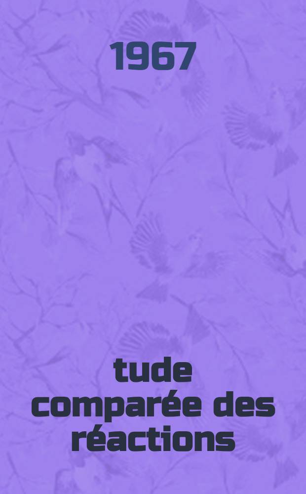 Étude comparée des réactions (D, ³He) et (D, T) sur quelques noyaux avec N-Z : 1-re thèse présentée ... à la Faculté des sciences de Lyon ..