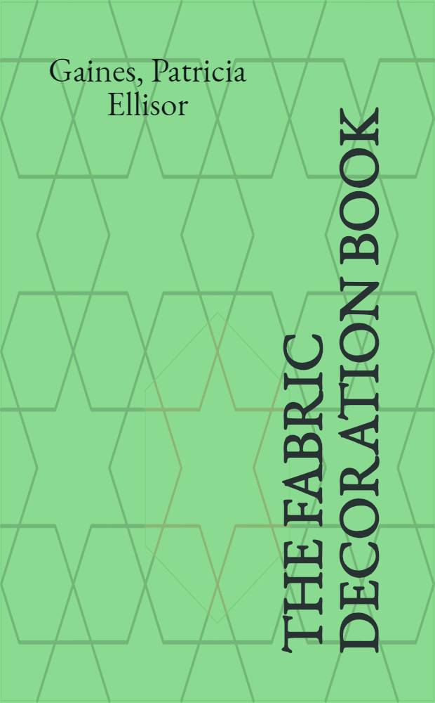 The fabric decoration book