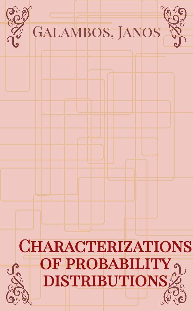 Characterizations of probability distributions : A united approach with an emphasis on exponential a. related models