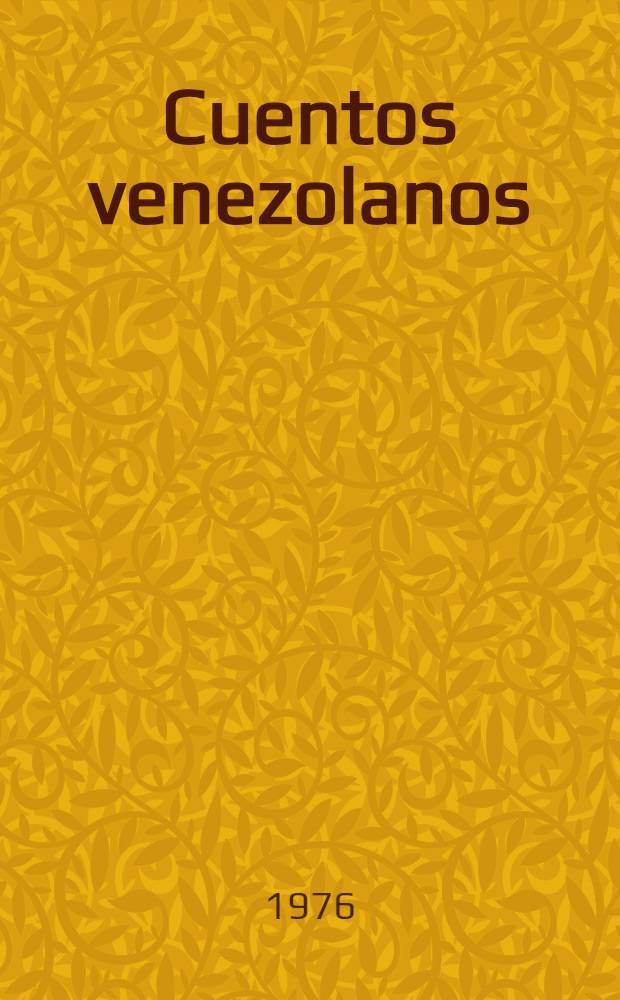 Cuentos venezolanos