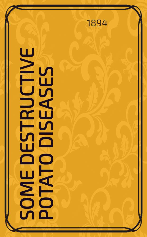 Some destructive potato diseases : What they are and how to prevent them