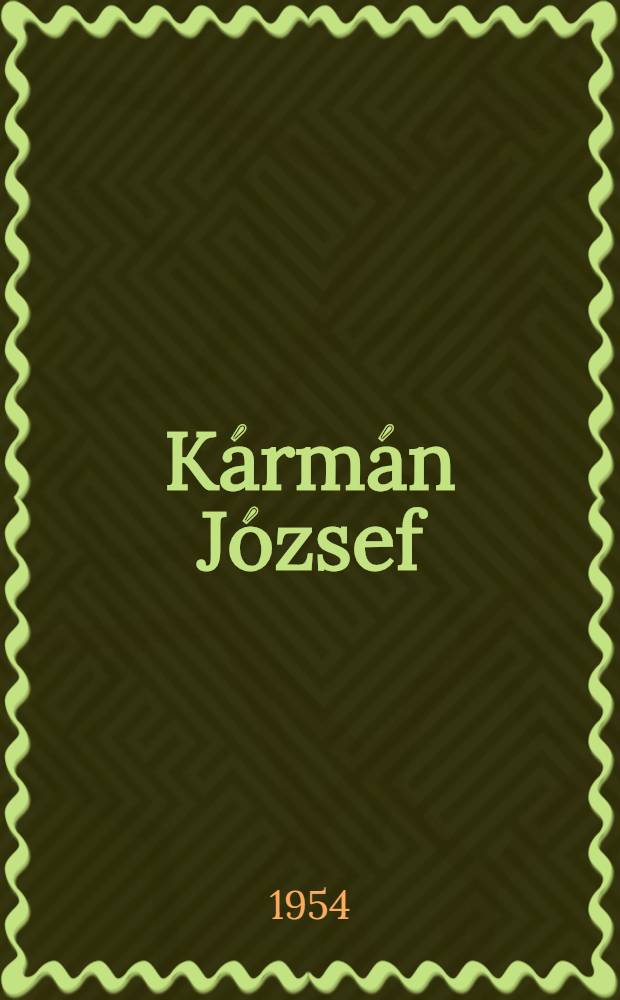 Kármán József
