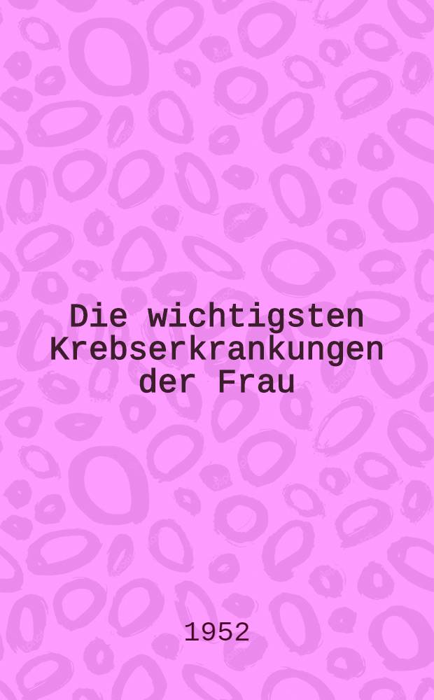 Die wichtigsten Krebserkrankungen der Frau