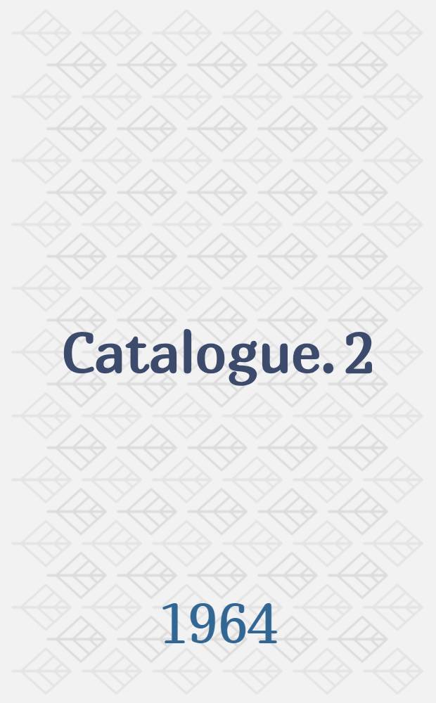 [Catalogue]. 2