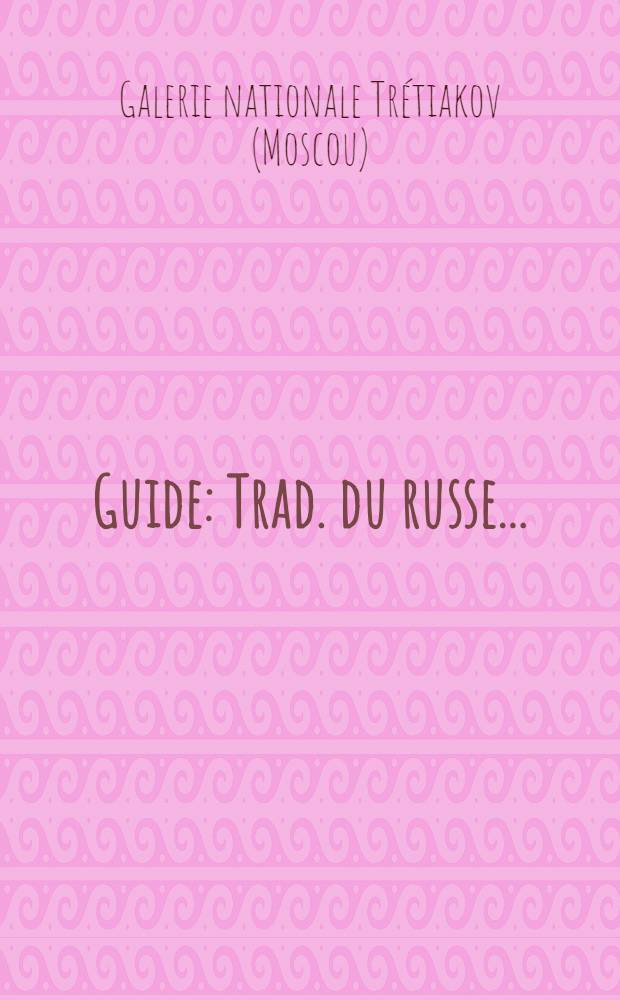 Guide : Trad. du russe ...