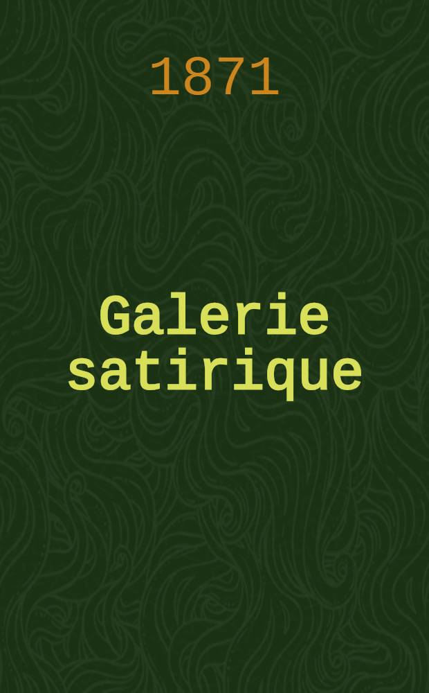 Galerie satirique