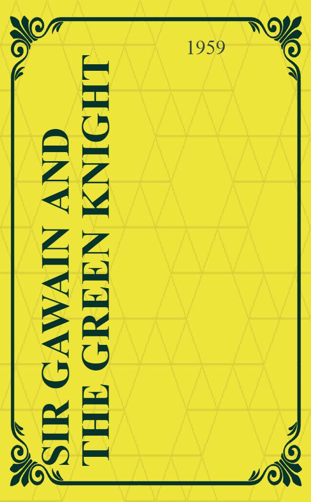 Sir Gawain and the Green Knight