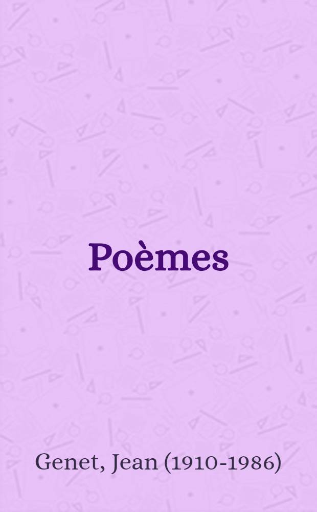 Poèmes