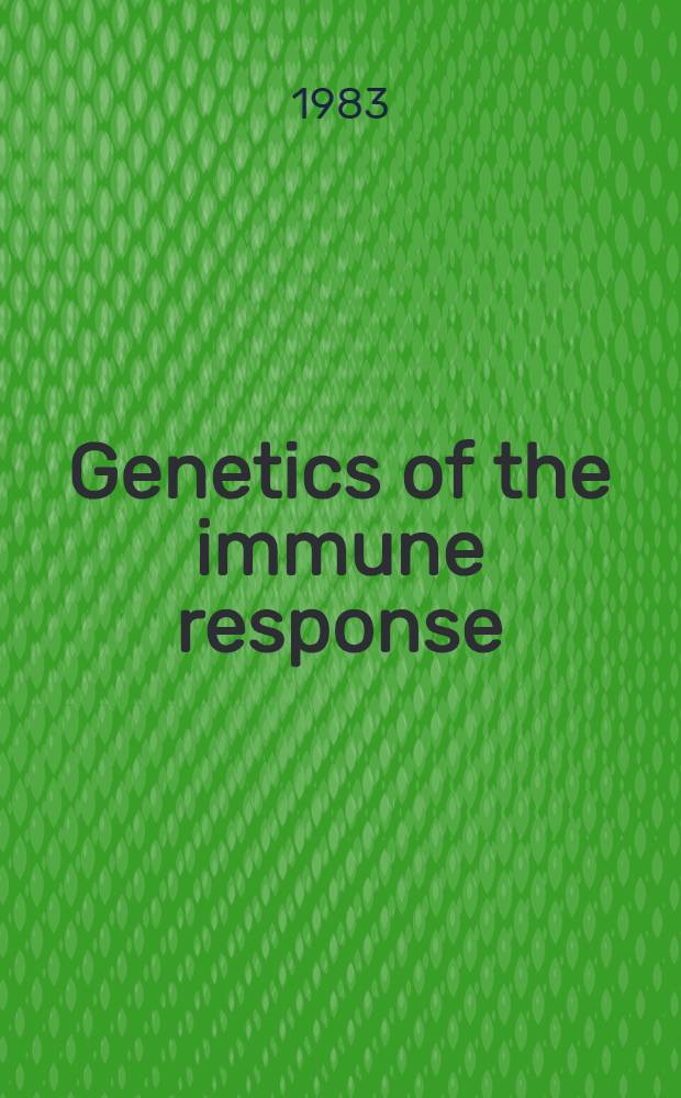 Genetics of the immune response