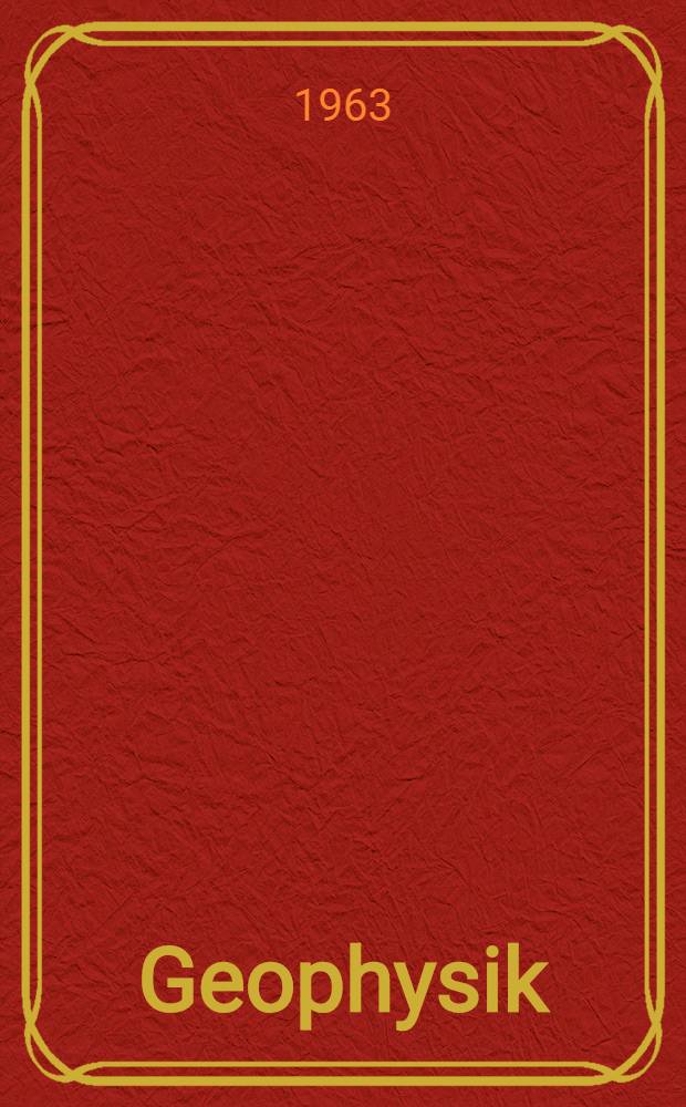 Geophysik