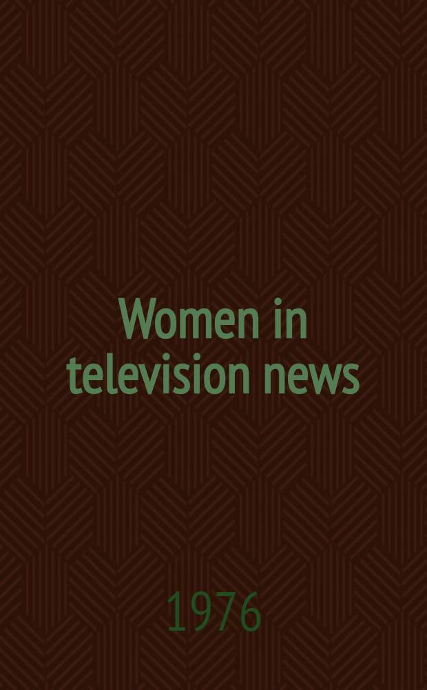 Women in television news