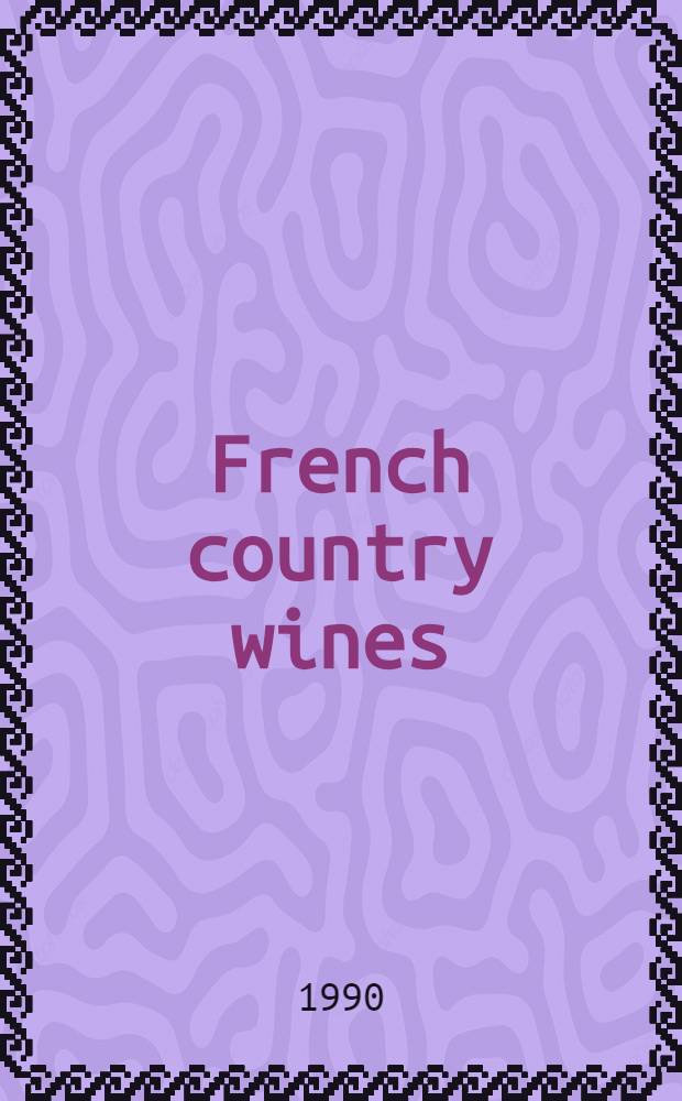 French country wines