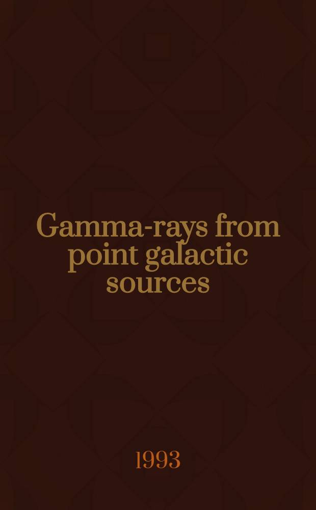 Gamma-rays from point galactic sources : Paper presented during the INTEGRAL Workshop "The multi-wavelength approach to gamma-ray astronomy", Switzerland, Les Diablerets, 2-5 Febr., 1993