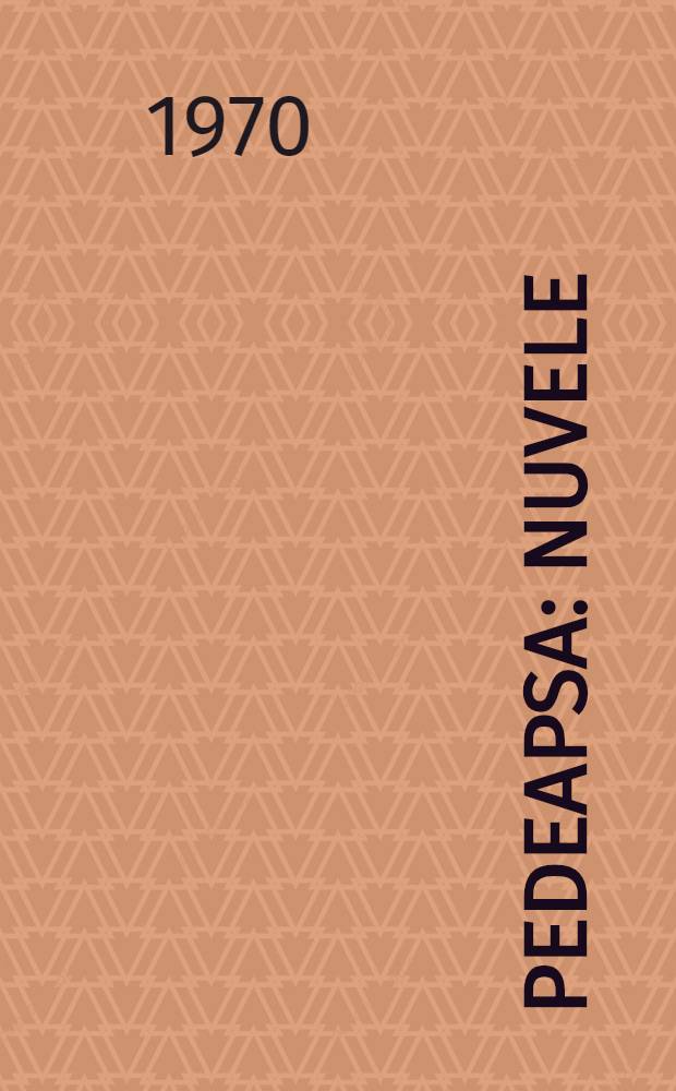 Pedeapsa : Nuvele