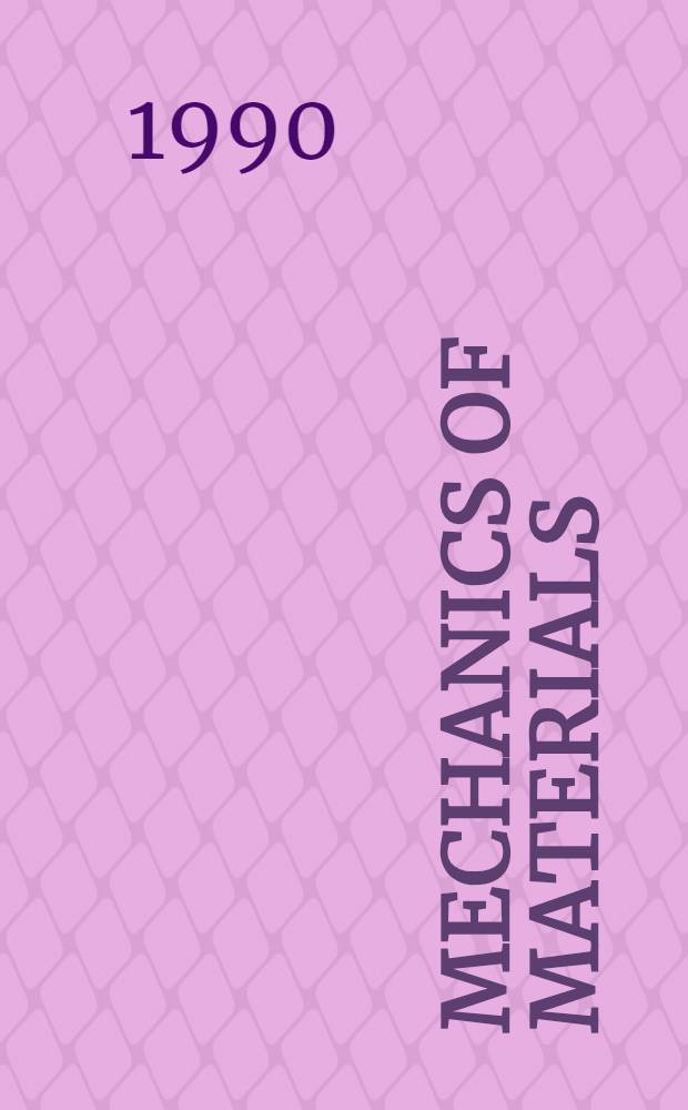 Mechanics of materials
