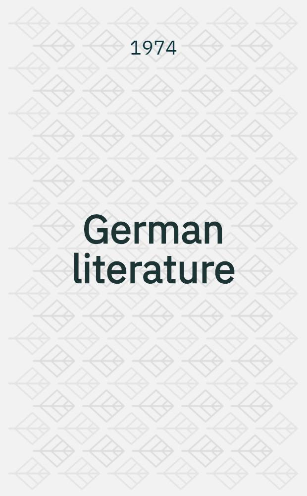 German literature
