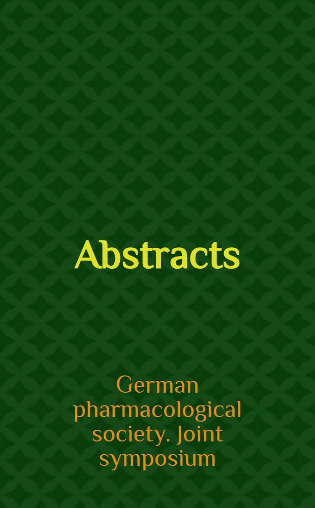 Abstracts