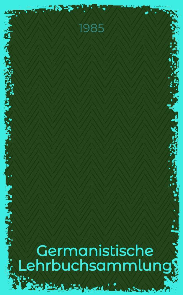 Germanistische Lehrbuchsammlung