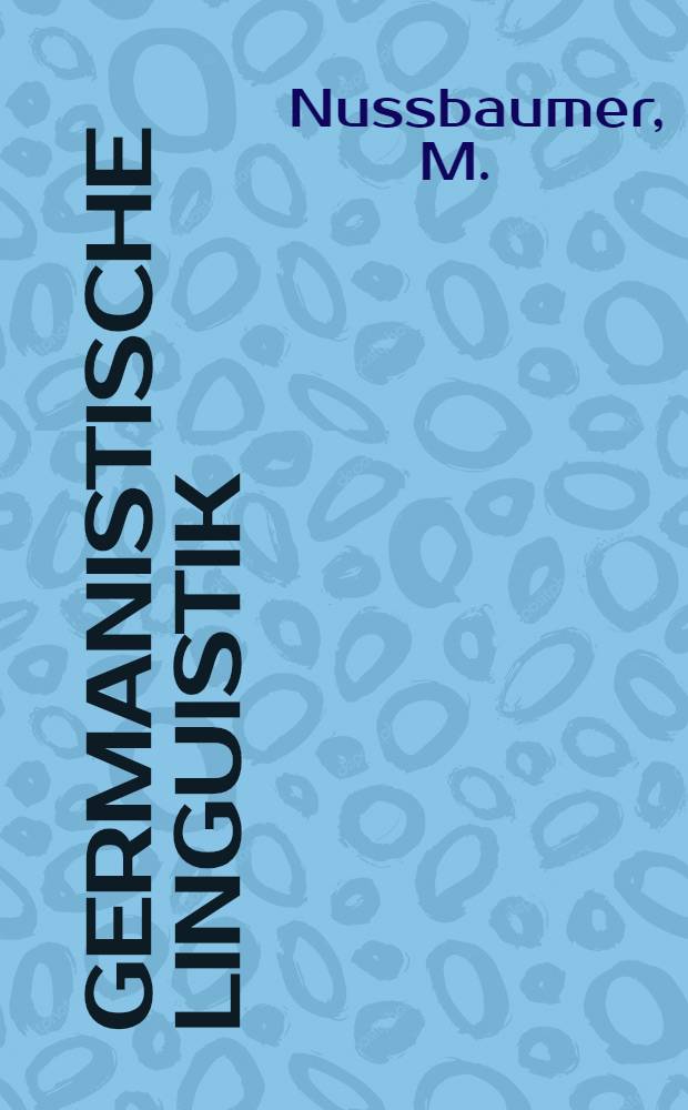 Germanistische Linguistik : Reihe .. : Was texte sind und wie sie sein sollen