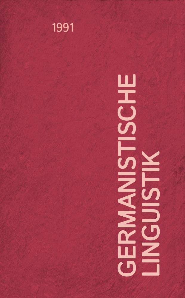 Germanistische Linguistik : Reihe .. : Schreiben und Lerner