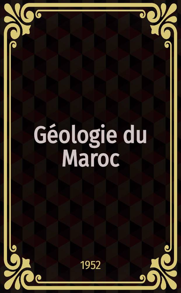 Géologie du Maroc