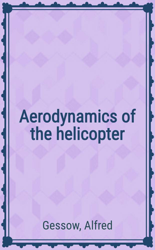 Aerodynamics of the helicopter