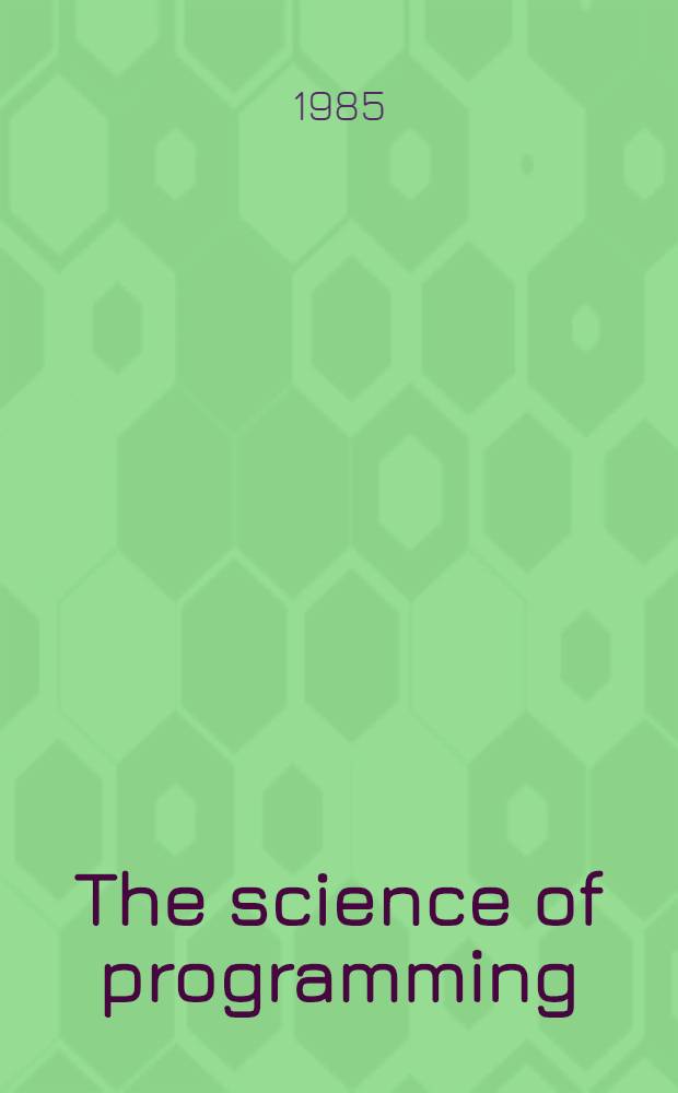 The science of programming