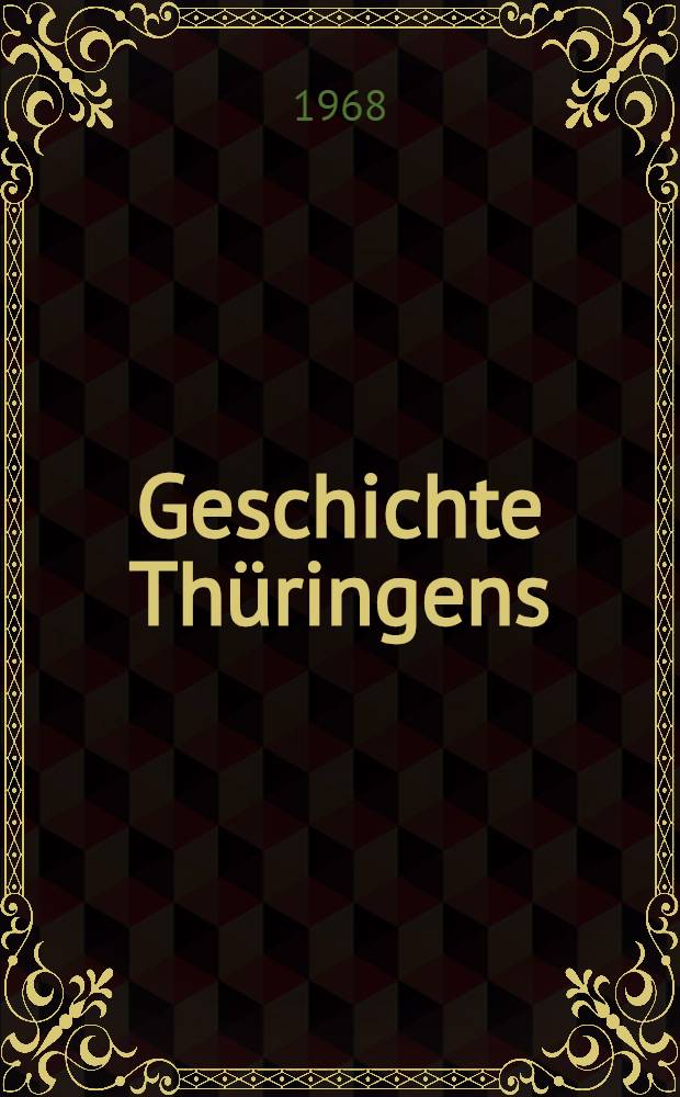 Geschichte Thüringens