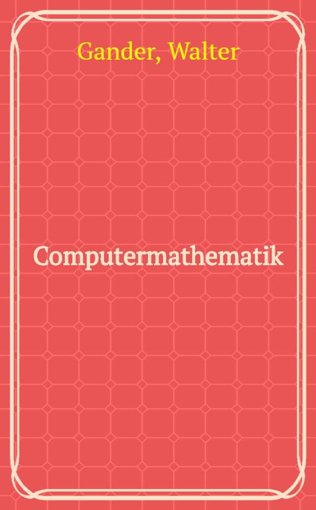 Computermathematik