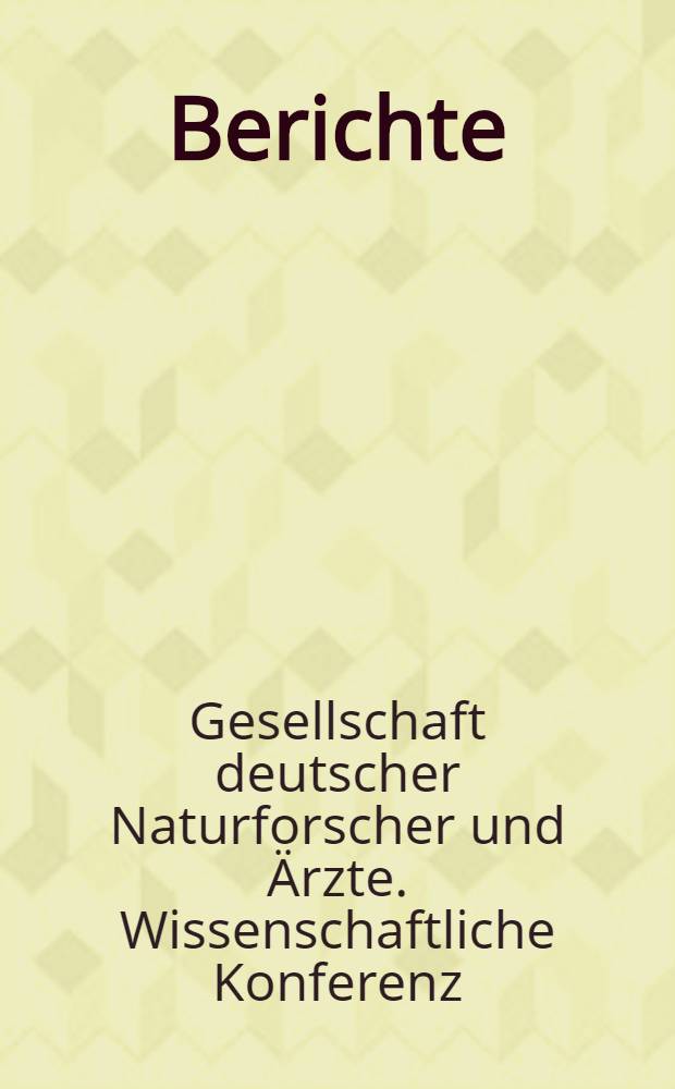 [Berichte]