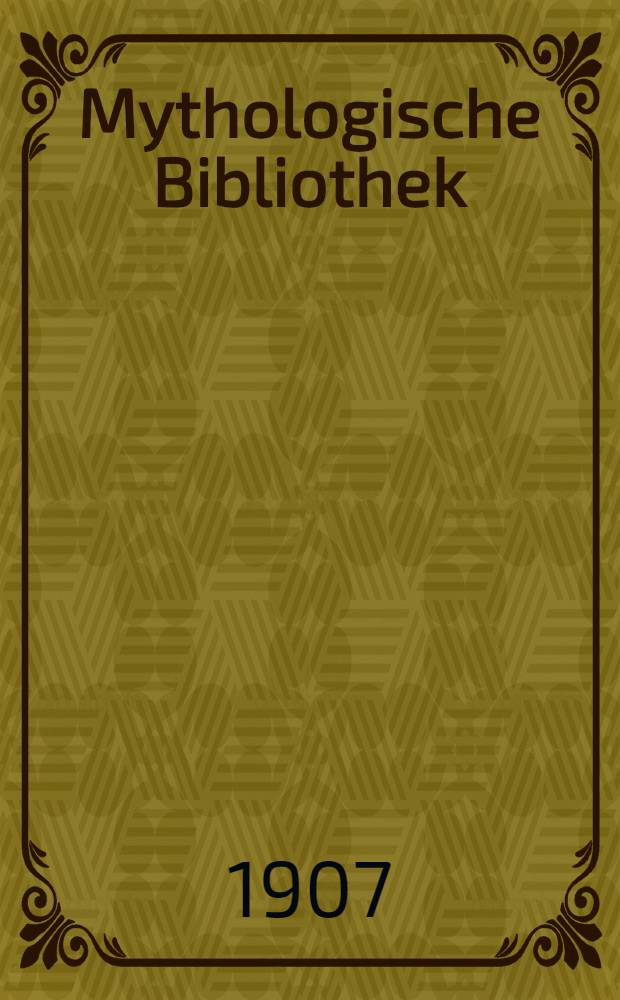 Mythologische Bibliothek