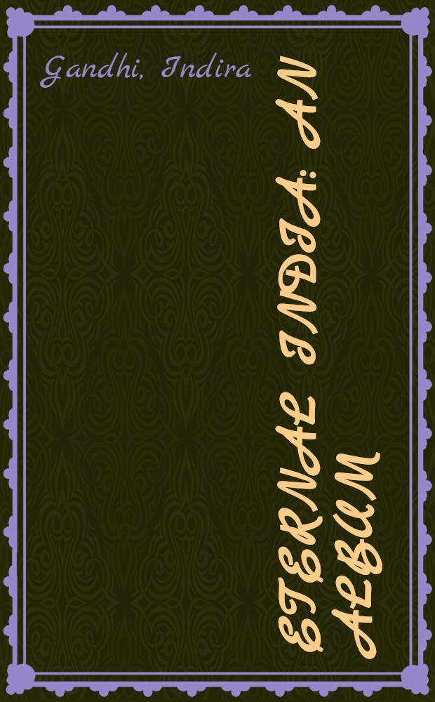 Eternal India : An album