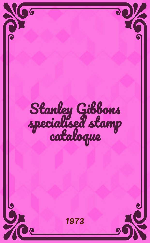Stanley Gibbons specialised stamp cataloque: Great Britain