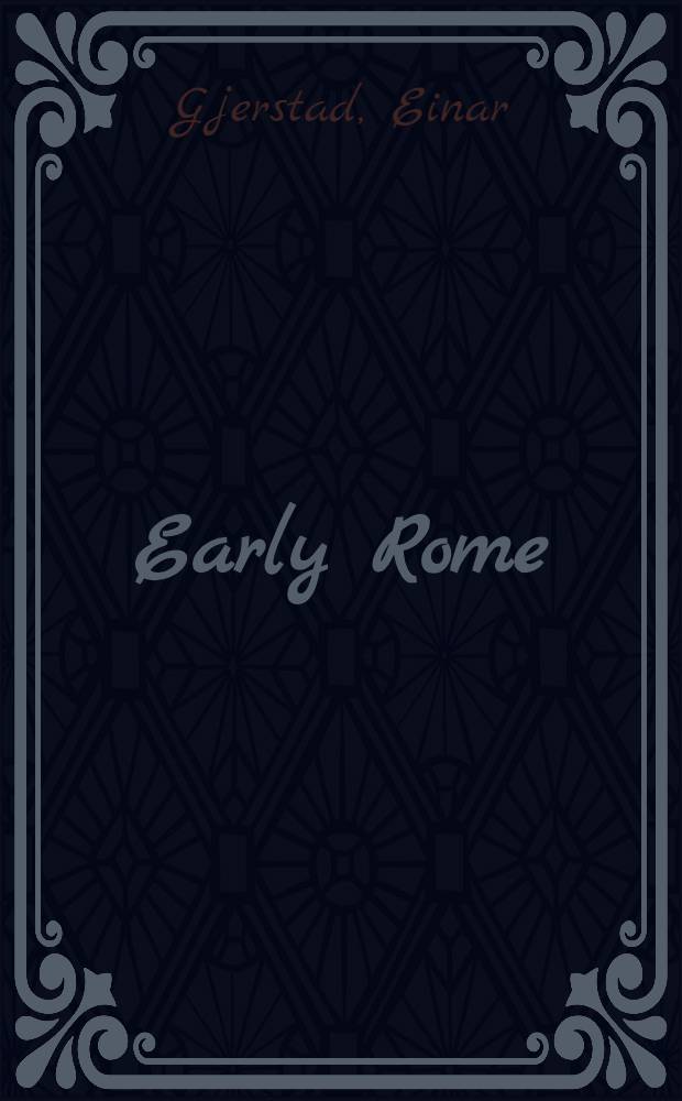 Early Rome