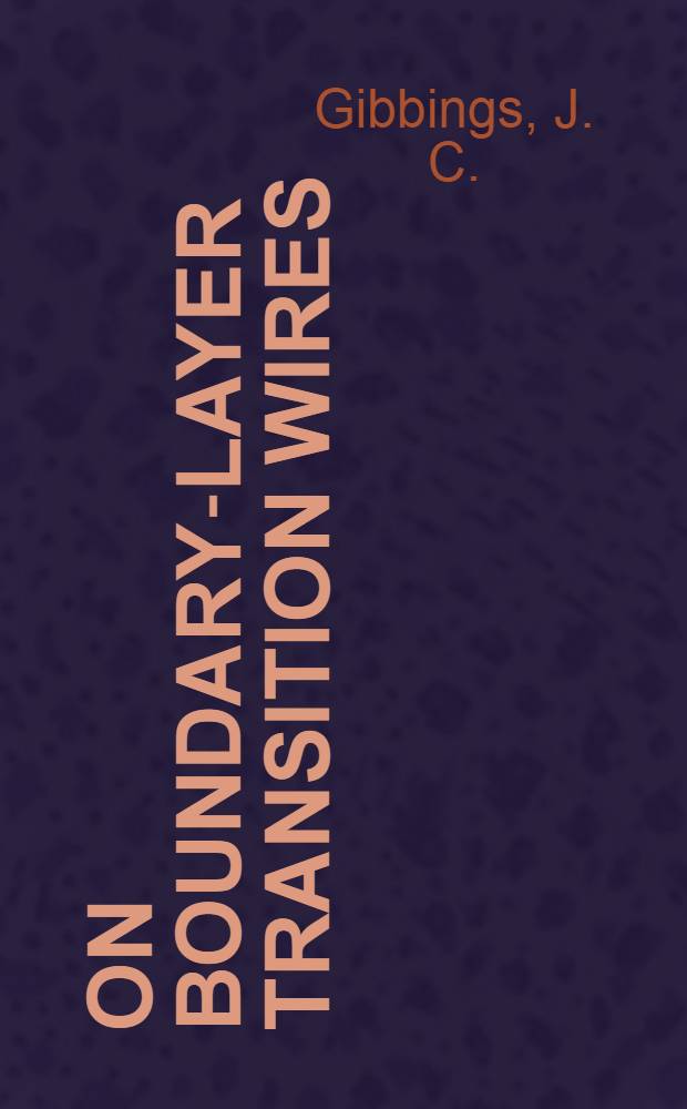 On boundary-layer transition wires