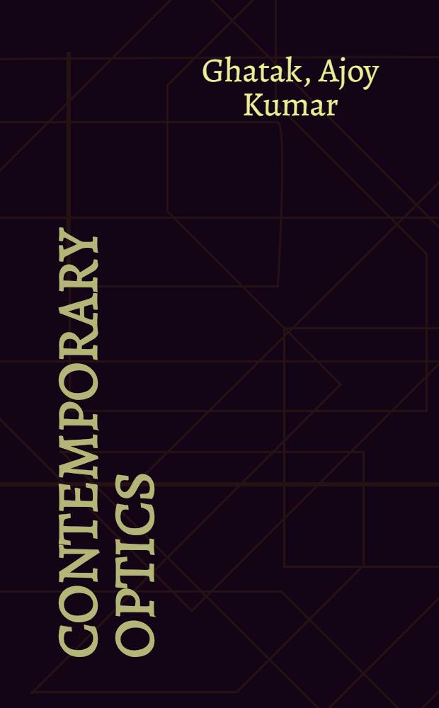 Contemporary optics