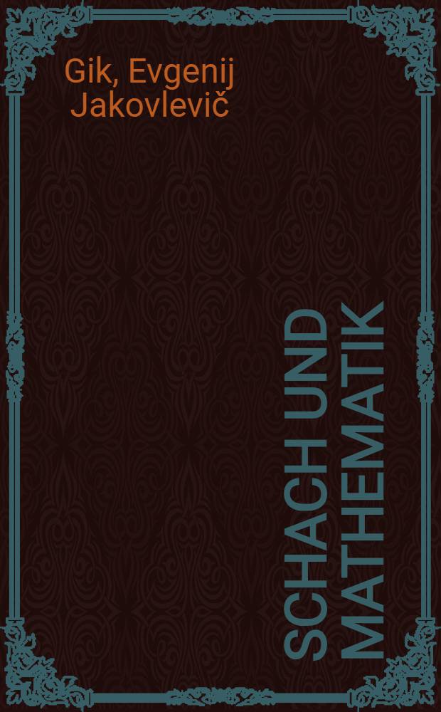 Schach und Mathematik