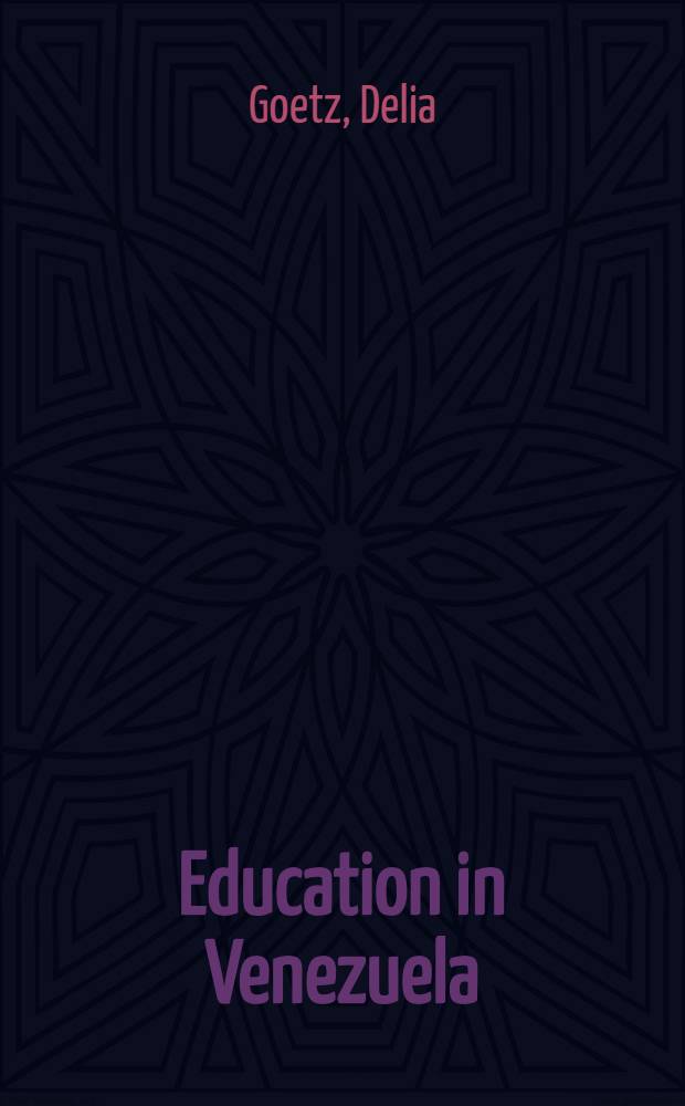 Education in Venezuela