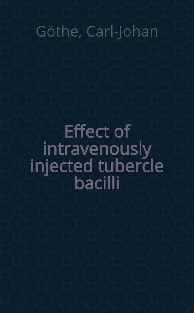 Effect of intravenously injected tubercle bacilli (BCG) on transport of quartz dust via the pulmonary lympahtics : An experimental study on rats