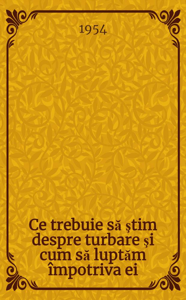 Ce trebuie să ştim despre turbare şi cum să luptăm împotriva ei